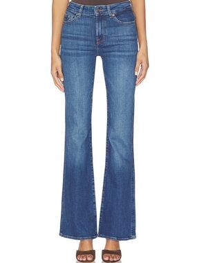 7 for all mankind size 32 relaxed Dark Wash button Jeans 100% cotton